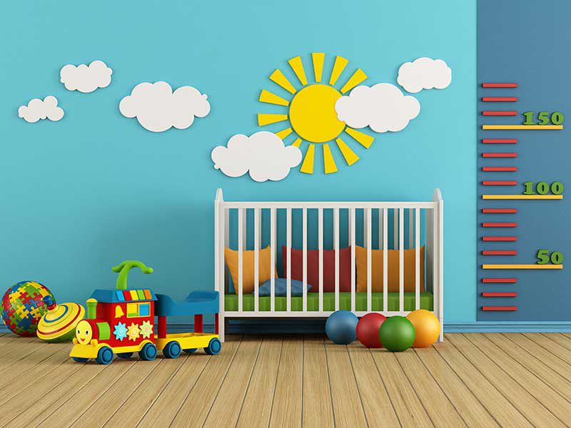 Kind & Jugend - Kinderzimmer, Babybett & Spielzeug.